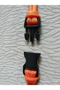 Siyah 10 Adet 10 Mm Plastik Paracord Bileklik Klipsi ürün fotoğrafı