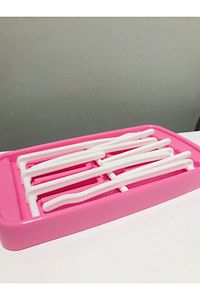 Pembe Biberon Kurutucusu Bpa İçermeyen Biberonluk Biberon Standı ürün fotoğrafı