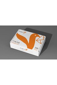Silikonlu Kare Mektup Zarfı 11,4x16,2 70gr 1.Hamur 500 Adet ürün fotoğrafı