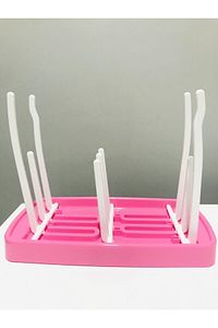 Pembe Biberon Kurutucusu Bpa İçermeyen Biberonluk Biberon Standı ürün fotoğrafı