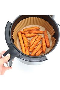 Xiaomi Uyumlu Hava Fritözü Airfryer Firitözü Philips Yağsız Fritöz Pişirme Kağıdı Kalıbı 50'li ürün fotoğrafı