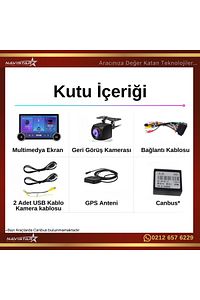 Fiat Egea DUAL KNOB 11.8" 4GB + 64GB Kablosuz Carplay 2015-2022 Android 13 Navigasyon Multimedya Sis ürün fotoğrafı