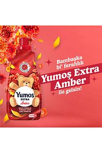 Extra Konsantre Çamaşır Yumuşatıcısı Amber 1440 ml 60 Yıkama 4adet ürün fotoğrafı