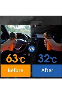 Tüm Araçlar Için Araba Ön Cam Güneşlik Katlanabilir Güneşlik Şemsiye Ön Cam Gölgelik Esnek ürün fotoğrafı