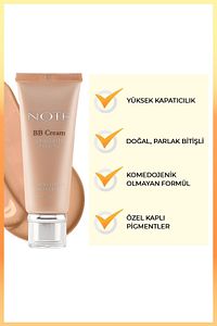 BB Cream SPF 15 Nemlendirici Etkili Yoğun Kapatıcı BB Krem - 01 Orta ürün fotoğrafı