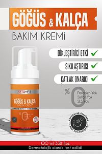 Göğüs Ve Kalça Dikleştirici & Dolgunlaştırıcı Sıkılaştırıcı Bakım Kremi 100 ml ürün fotoğrafı