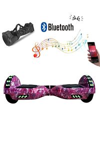 Elektrikli Kaykay Full Ledli Hoverboard Bluetooth Hoparlörlü 6.5 Inch Çanta Hediyeli D13 ürün fotoğrafı