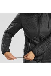 Kadın Outdoor Trekking Şişme Mont - Siyah - Mt100 -5°c ürün fotoğrafı