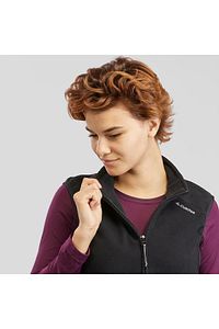 Quechua Kadın Polar Outdoor Yelek - Siyah - Mh120 ürün fotoğrafı
