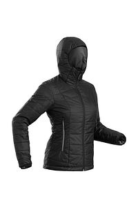 Kadın Outdoor Trekking Şişme Mont - Siyah - Mt100 -5°c ürün fotoğrafı