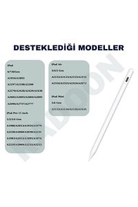 Apple Ipad Uyumlu Avuç Içi Red Özellikli Tablet Kalemi ürün fotoğrafı