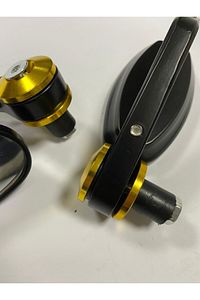 Motosiklet Gidon Aynası Sarı Gold ürün fotoğrafı