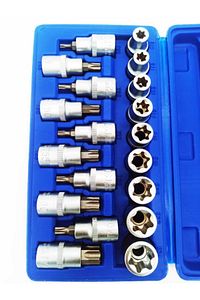 Torx Lokma Takımı 1/2 19 Parça E Lokma & Torx Lokma Takımı Orjinal Ürün ürün fotoğrafı