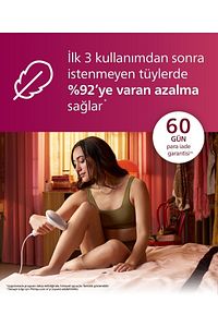 Lumea Brı921/00 Lazer Epilasyon Ipl Tüy Alma Cihazı,kaş Düzeltici,(YÜZ,VÜCUT HASSAS BÖLGE) ürün fotoğrafı