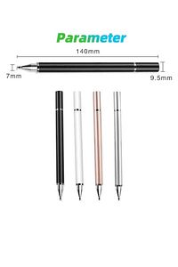 Android ve İos Uyumlu Dokunmatik Kalem 2 in 1 Kalem Tüm Telefon ve Tabletlerle Uyumlu Stylus Kalem ürün fotoğrafı