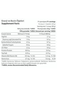 Vmax 2000 gr Çikolata Aromalı Vegan Protein ürün fotoğrafı