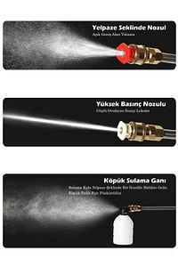 48v Şarjlı Yüksek Basınçlı Oto Araba Bahçe Klima Pencere Yıkama Sulama Ilaçlama Tabancası En Iyisi ürün fotoğrafı