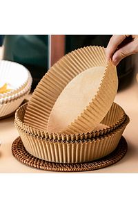 Xiaomi Uyumlu Hava Fritözü Airfryer Firitözü Philips Yağsız Fritöz Pişirme Kağıdı Kalıbı 50'li ürün fotoğrafı