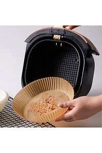Xiaomi Uyumlu Hava Fritözü Airfryer Firitözü Philips Yağsız Fritöz Pişirme Kağıdı Kalıbı 50'li ürün fotoğrafı