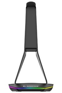 Tower RGB Usb Çoklayıcı Oyuncu Kulaklık Standı (2 x Usb Port) Siyah ürün fotoğrafı