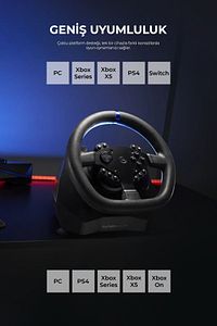 Direksiyon Seti Superdrive Ps3/ps4/pc/xboxone/xbox360 Gaming Oyun Oyuncu Direksiyonu ürün fotoğrafı