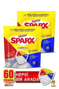 Sparx Bulaşık Makinesi Kapsülü 30'lu x 2 Paket (60 Yıkama) ürün fotoğrafı