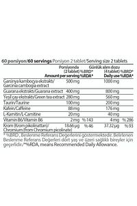 Burner 120 Tablet - Aromasız ürün fotoğrafı