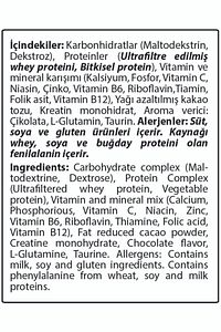 Pro Gainer 3 Kg Çikolata Aromalı Karbonhidrat Tozu ürün fotoğrafı