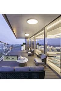 Aydınlatma Glop Armatürü Led Avize Aplik Balkon Banyo Koridor Lambası Led (BEYAZ) Büyük Boy ürün fotoğrafı