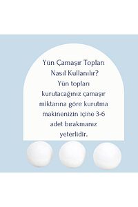 Kurutma Topu Ve Koku Seti - Çamaşır Kurutma Makinesi Için - 3 Adet Top 1 Koku Yağı - Xl ürün fotoğrafı
