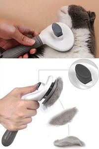 Tüy Toplayıcı Kedi Köpek Tüyü Toplama Temizleme Kedi Fırça Ve Tarağı ürün fotoğrafı