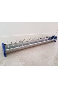 100 Cm Güvercin Civciv Metal Galvaniz Yemlik ürün fotoğrafı