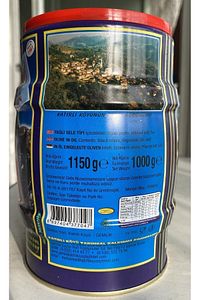 Gemlik Katırlı Köyü Kahvaltılık Siyah Zeytin Teneke 1 Kg ürün fotoğrafı