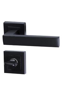 Avanti Siyah Kare Rozetli Kapı Kolu Wc / Wc Kapıları Içindir ürün fotoğrafı