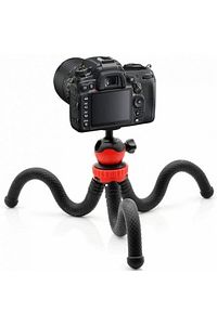 Profesyonel Fotoğraf Ve Video Çekimi Tripot Telefon Tutucu Esnek 360° Açılı Youtuber Tripodu ürün fotoğrafı