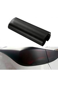 Far Stop Filmi Far Folyosu Mat Siyah Far Çizik Çizilme Engelleyici Folyo 100cm X 30cm ürün fotoğrafı