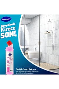 Yeni Taskı Clonet Extra - Banyo Temizleyici Ve Kireç Çözücü 750ml 2 Li ürün fotoğrafı