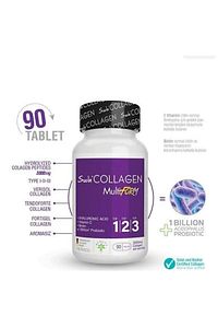 Multiform Kolajen 90 Tablet Tip1 - Tip2 - Tip3 - 1 Billion Probiotic- Biotin - Vitamin C ürün fotoğrafı