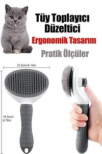 Tüy Toplayıcı Kedi Köpek Tüyü Toplama Temizleme Kedi Fırça Ve Tarağı ürün fotoğrafı
