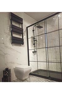 Siyah Robot Yağmurlama Duş Seti Mix Siyah Banyo Lavabo Bataryası Seti ürün fotoğrafı