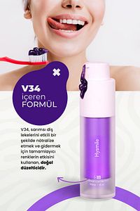 Mor Diş Beyazlatma Jeli (V34) & Mor Karbon Diş Beyazlatma Tozu ürün fotoğrafı