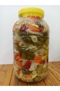 Karışık Türlü Gedelek Trak Turşusu 5 Kg'lik Pet ürün fotoğrafı