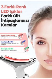 Pro 3 Programlı Yüz Ve Boyun Kırışıklık Karşıtı Ve Giderici Ems Güzellik Cihazı ürün fotoğrafı