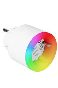 Sl-03 16a Akım Korumalı Akıllı Priz Rgb Işıklı 2.4 G Wifi Sarfiyat Ölçümleme Tuya Destekli ürün fotoğrafı