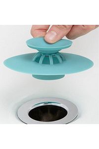 Silikon Lavabo Süzgeci Kilitli Küvet Lavabo Tıkacı ürün fotoğrafı