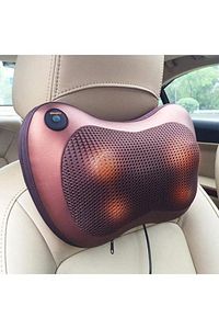 2021 Model Çift Motorlu Titreşimli Ovmalı Masaj Yastığı Bel Omuz Tüm Vücut Araç ürün fotoğrafı