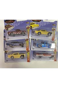 Rodracer 6 lı Metal Araba Küçük Arabalar Minik Araba set Renkli arabalar 8850 Klasik Araba ürün fotoğrafı