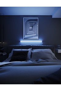 Uzaktan Kumandalı Led Abajur Gece Lambası Rgb 256 Renk Yuksek Işık Sistemi ürün fotoğrafı