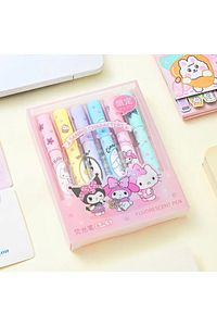 Sanrio Hello Kitty Cinnamoroll Kuromi My Melodi Pompompurin Pochacco İşaretleme keçeli boyama kalem ürün fotoğrafı