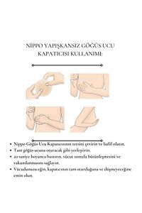 Yapışkansız Vakumlu Göğüs Ucu Kapatıcısı ürün fotoğrafı